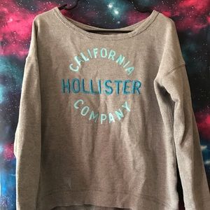 Hollister sweater.